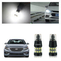 2ชิ้น T10จอดรถหลอดไฟ Canbus 30 SMD W5W 6000K สีขาว12V สำหรับ Hyundai Accent Elantra Santa Fe Sonata Tucson Ix35