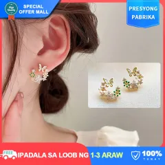 Preorder the same LV four-leaf clover round earrings – JE Beauty STORE