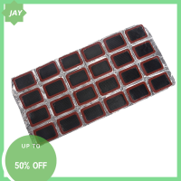 ?【Lowest price】Jay 24pcs 25mm round Square จักรยานยางยางยางยางชุดซ่อมเครื่องมือ