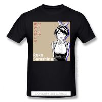 Men Rent A Girlfriend Kazuya Chizuru Mizuhara Anime T-Shirt Funny Tops Ruka Sarashina Pure Cotton Tee Harajuku TShirt
