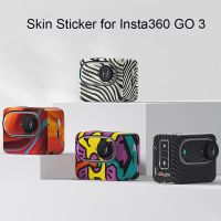 สติกเกอร์สำหรับ Insta360 GO 3สติ๊กเกอร์ฟิล์มป้องกันสำหรับ Insta360 GO 3สกินกล้องแอคชั่นแคมเมราเครื่องประดับ