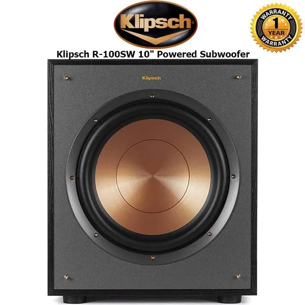 Klipsch R100SW 10" Powered Subwoofer Lazada.co.th