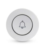Home Securcity Alarm One Key Emergency SOS Button Alarm Button Wireless Button Door Bell Button for Alarm System Call for Help Household Security Syst