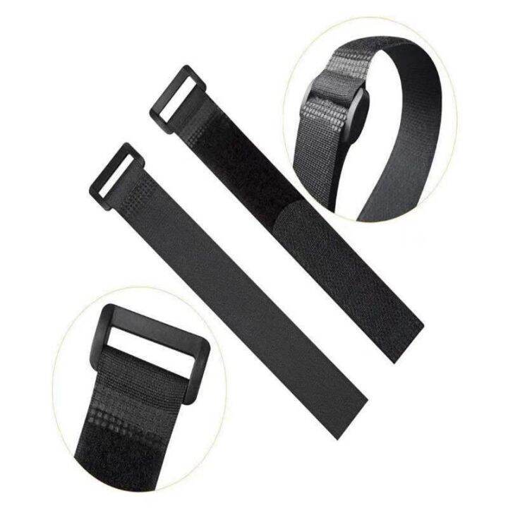 Buckle Strap Velcro Cable Ties Organiser Selfadhesive Reusable Lazada PH