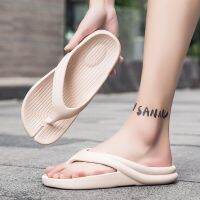 HOT11★ฤดูร้อนผู้ชาย Ultralight Flip Flops ผู้หญิงชายหาดรองเท้าแตะภายในบ้านรองเท้านุ่มสบายราคาถูก