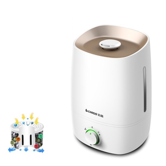 Chigo intelligent air humidifier 4l volume, room humidity automatic on off - ảnh sản phẩm 1