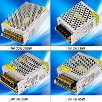 【✆New✆】 pingguij หม้อแปลงสวิตช์จ่ายไฟสลับควบคุม30a 2a Dc9v/3a/5a/22a Ac110v 220V ถึง Dc 9V ไดรเวอร์ Led สำหรับไฟแถบไฟ Led Cnc