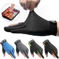 Fishing Gloves Anti-slip Breathable Cut Sport Cycling Mitten Men Fashion