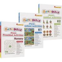 SAP super skills first preschool activities n-k2 super skills series activity book 3 volumes of logical thinking training books kindergarten primary, middle and large classes Singapore English Enlightenment