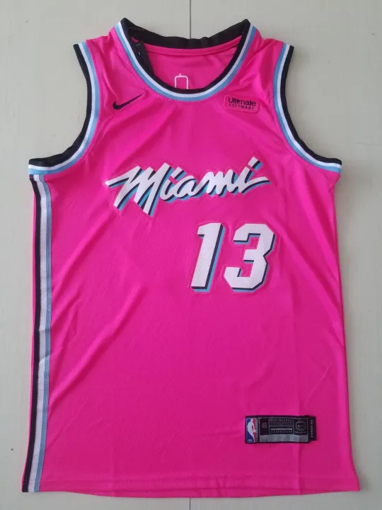 pink bam adebayo jersey