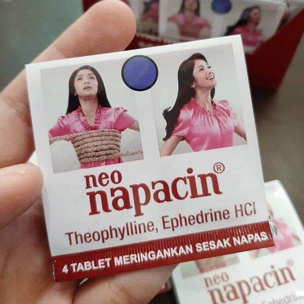 NEO NAPACIN 1 STRIP 4 TABLET [PENGGANTI] Asmasolon Strip Isi 4 Tablet