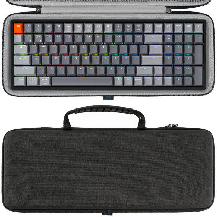Geekria 100keys Keyboard Case, Compatible with Keychron K4, RK Royal KLUDGE RK96 90, RK100