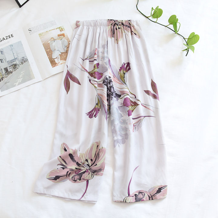 2021-new-ladies-summer-shorts-cropped-pants-thin-section-soft-artificial-cotton-loose-casual-home-pants-can-be-worn-outside