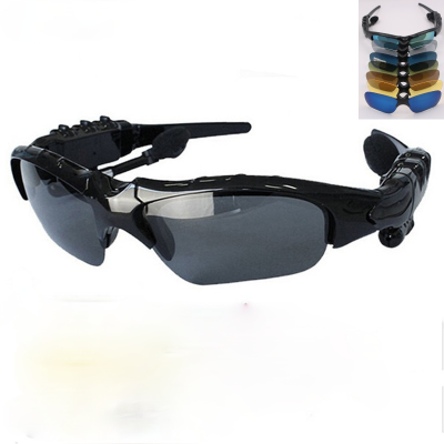 Sport Stereo Wireless Bluetooth 4.1 Headset ephone Driving Sunglassesmp3 Riding Eyes Glasses With colorful Sun lens