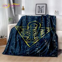 Yu-Gi-Oh MONSTER CARD Anime Cartoon Soft Plush Blanket,Flannel Blanket Throw Blanket for Living Room Bedroom Bed Sofa Picnic 3D