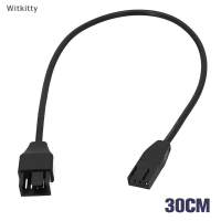 Witkitty 30 50 100ซม. มาเธอร์บอร์ด4Pin PWM สายเคเบิลอะแดปเตอร์พัดลมควบคุมอุณหภูมิสายเคเบิลขยายการ์ดจอ GPU