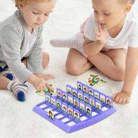 Who Is It Board Games Card Toys Set Memory Training Toy Educational Parent-Child Interactive G0W8