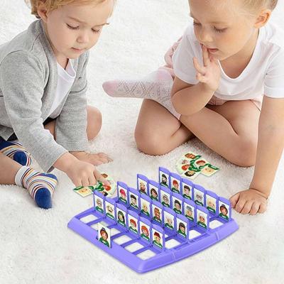 Who Is It Board Games Card Toys Set Memory Training Toy Educational Parent-Child Interactive G0W8