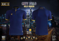 สื้อโปโล REAL รหัสสินค้า RAC 11 เสื้อโปโลสปอร์ต รุ่น CITY POLO GOLD SERIES