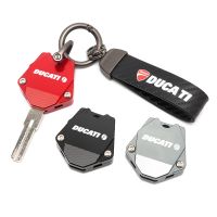 ☬✷♚ For DUCATI 695 696 795 796 1100S 1200S V4 V4S Street Fighter V2 V4 Motorcycle Key Cover Case Shell Keychain Keyring