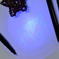 UV Fluorescence Pen Invisible Highlighter Anti-Counterfeiting Color Painting Marker Creative Stationery Office School Supplies