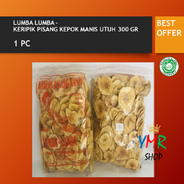 Keripik Pisang Kepok Manis Cap Lumba Lumba 300gr Lazada Indonesia