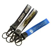 BRP CAN-AM Keychain keys Hanging Lanyards Wrist/Palm Lanyard Cell Holders dark gray Chain