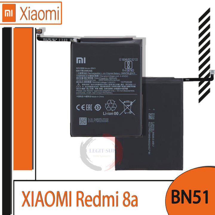 XIAOMI Redmi 8a Battery, Model: BN51 (5000mAh) Original Equipment ...
