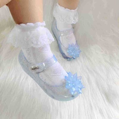 Summer Shoes Jelly Sandals Cute Baby Jelly Shoes Fashion Flat Shoes Soft Sandal