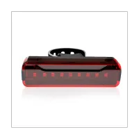 1200MAh LED Taillight Bicycle Rechargeable Rear Light Bicycle Safety Warning Light Bike Rear Tail Light Cycling Accessories Supplies