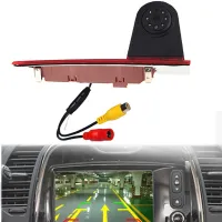 AutoAccessories PZ477 Car Waterproof 170 Degree Brake Light View Camera for Ford Transit Custom