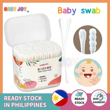 baby cotton swabs double tips ear and nose multifunctional cleaning stick  Bamboo Cotton Swab buds Makeup Cleaning Kid Baby