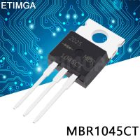 10PCS/LOT MBR1045CT MBR1045 TO-220 Transistor 10A 45V WATTY Electronics