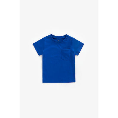 เสื้อยืดเด็กผู้ชาย Mothercare blue t-shirt YB381