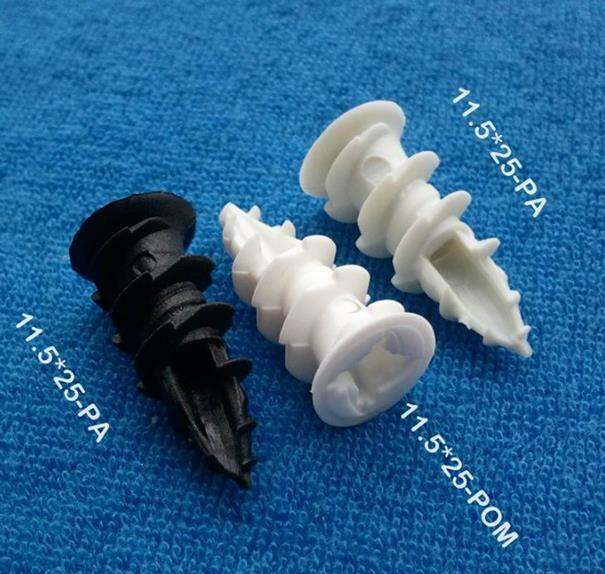 Black 11.5X25mm plasterboard wall anchor gypsum Plaster wall ceiling