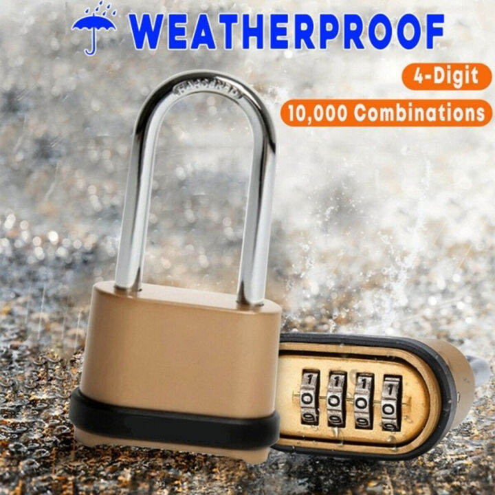 Alloy Anti Theft Digit Combination Security Backpack Luggage Digit Locks Code Lock