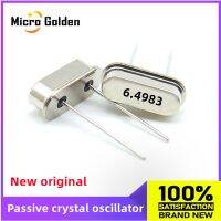 (10 ชิ้น) 6.4983M 6.4983MHZ HC-49S Passive Crystal Oscillator DIP2 Quartz Resonator 49S 2pin