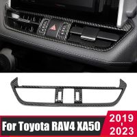 ช่องตกแต่งกรอบคอนโซลศูนย์แต่งรถสำหรับโตโยต้า XA50 RAV4 2019 2020 2021 2022 2023