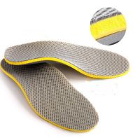 Deodorant sports insole shock absorption breathable running flat foot orthopedic men pads Insert Cushion 1pair 2pcs BJ59696