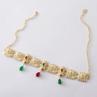 2023 May New Design Retro Womens Necklace Wedding Bride Neck Jewelry Exquisite Accessories Chain