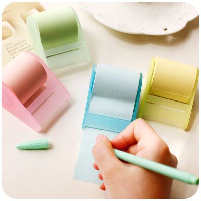 candy colors stationery creative cute notes paper, Xpress convenient stickers, with tape seat, can tear the scrapbook H0072