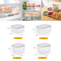 Food Home Storage Organization Transparent Food Grade Fresh Keeping Case Storage Box