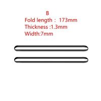2ชิ้นกว้าง6-10มิลลิเมตรกว้างแผ่นเสียงยางเข็มขัดไดรฟ์แบนเข็มขัดสำหรับบันทึกไวนิล