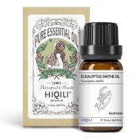 【cw】 HIQILI Eucalyptus Smithii Essential Oils 100 PureUndiluted Therapeutic Grade for AromatherapyTopical Uses 15ML ！