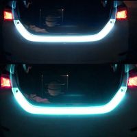 1.2m Car Rear Trunk Tail Light Bar Four Colors LED Fluid Brake Turn Signal Lamp Strip Dynamic Streamer Car Lamps Car Products