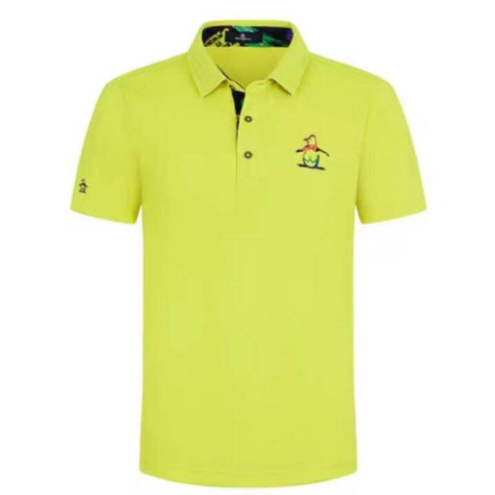 spring-and-summer-new-golf-mens-short-sleeved-t-shirt-sports-leisure-quick-drying-lapel-polo-shirt-golf