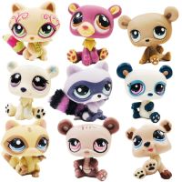 Original cute toys Lovely Pet shop animal Pet Cute little bear pet action figure littlest doll Little gift girl toy