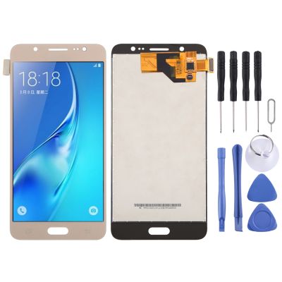 หน้าจอ LCD TFT สำหรับ Galaxy J5 (2016) J510F J510FN J510G J510Y J510M พร้อม Digitizer ประกอบเต็มตัวเครื่อง (ทอง) (หัวเจี่ยคังห้างสรรพสินค้า)