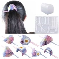 [LWF HOT]♗☞☎ D0LC Hairpin Silicone Resin Mold Women Hair Stick Headdress Epoxy Resin Casting Mold Girl Hair Pin DIY Jewelry Making Tool