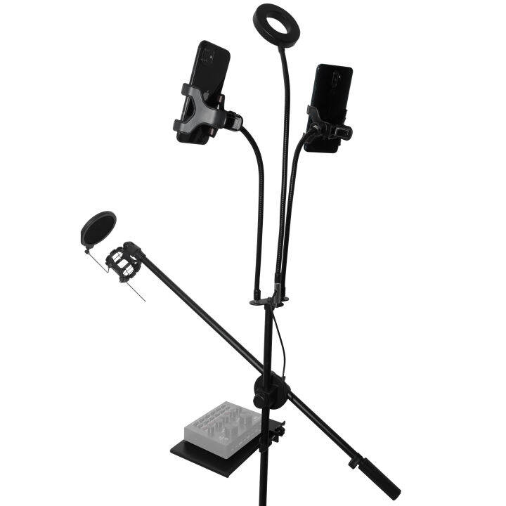 Stand Microphone Degree 360 Mic Condenser Holder Universal Microphone